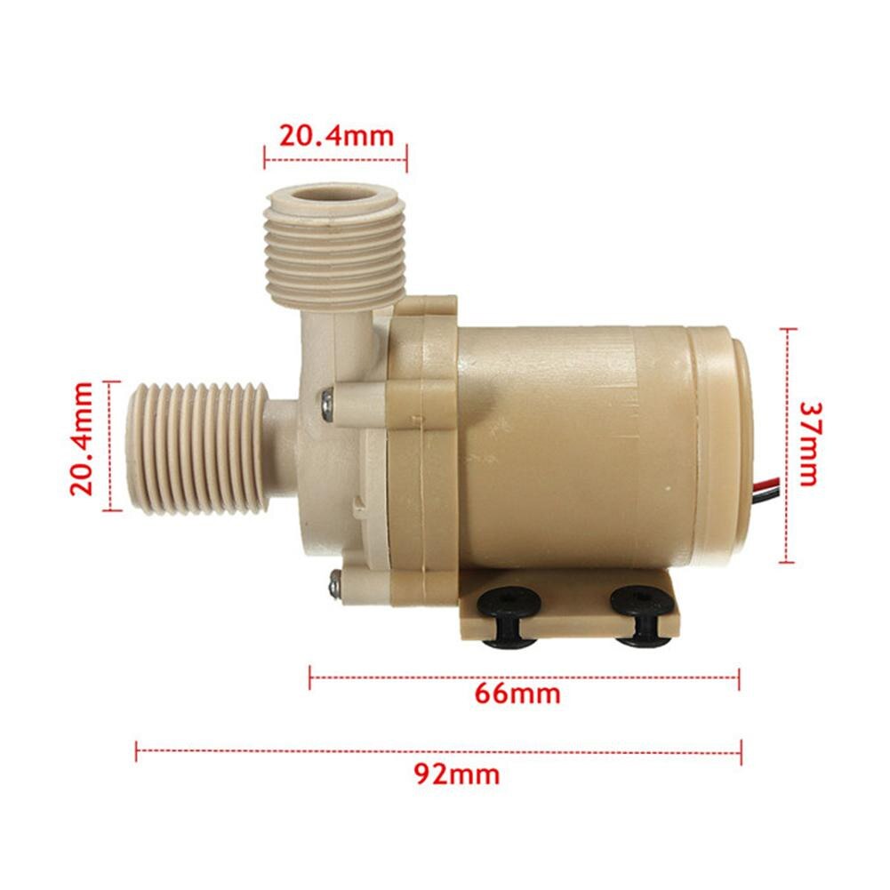 Solar Water Pump DC 12V Solar Water Circulation Pump Brushless Motor Water Pump High Pressure Circulation Pump