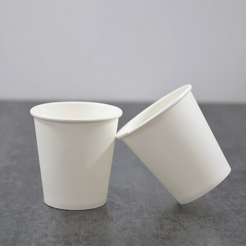 100 stücke 90ml 3 unzen weiß einweg kaffee tasse k... – Vicedeal