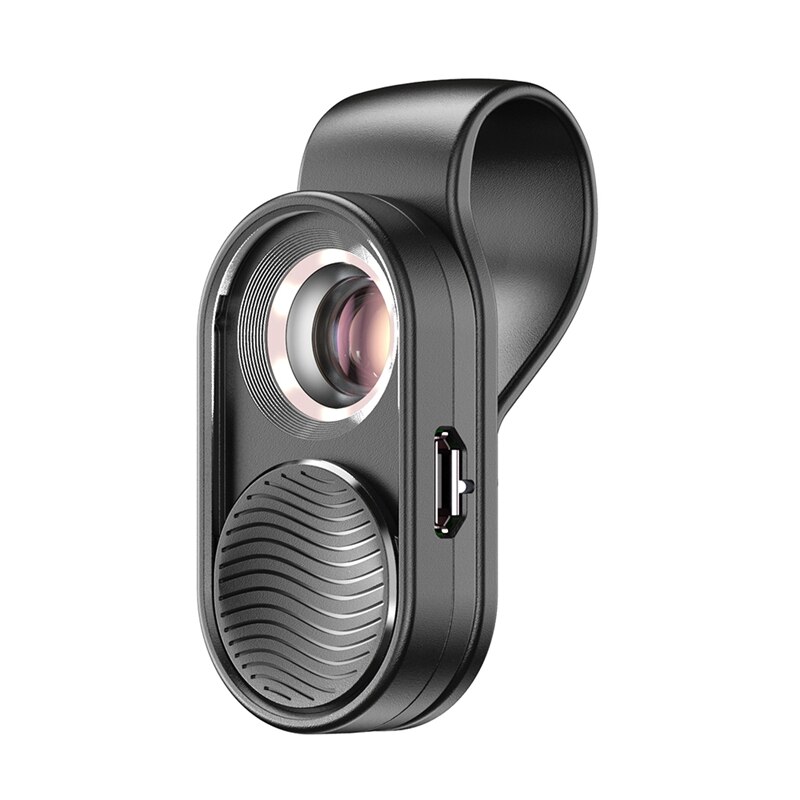 Apexel 100X Macro Telefoon Lens Fish Eye Lens Led Light Microscoop Pocket Lenzen Voor Iphone X Xs Max Samsung Alle smartphone: Default Title