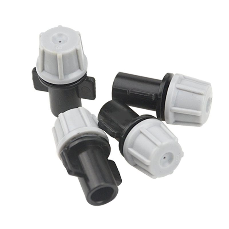 100Pcs(50 Pairs)Garden Irrigation Kit Adjustable Atomization Dripper Atomization Connection Tee Joint Water Irrigation Drip Irri