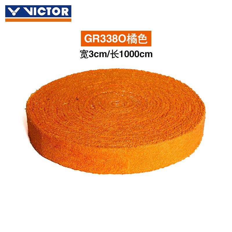 Toalla Victor Original para raqueta de bádminton, agarre supersuave, sensación de toalla, pegamento de mano, 1000cm, Gr338: O