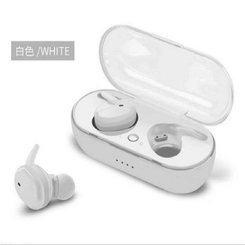 B9 Tws Bluetooth 5.0 Oordopjes Power Display Draadloze Koptelefoon Hifi Sport Oordopjes Met Microfoon Gaming Muziek Headset Voor Ios & android: white 1
