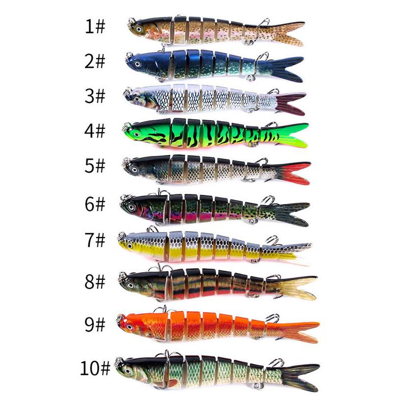 Bass Lure Kit Highly Realistic Bass Lures Saltwater And Freshwater Slow Sinking Bass Fishing Lure Family Fishing Gear