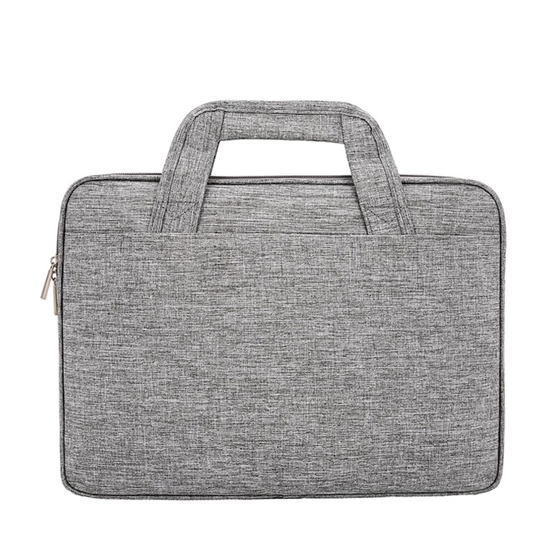 CESHA Men Durable Canvas Briefcase Durable 15inch Laptop Bag Documents Bag Portfolio