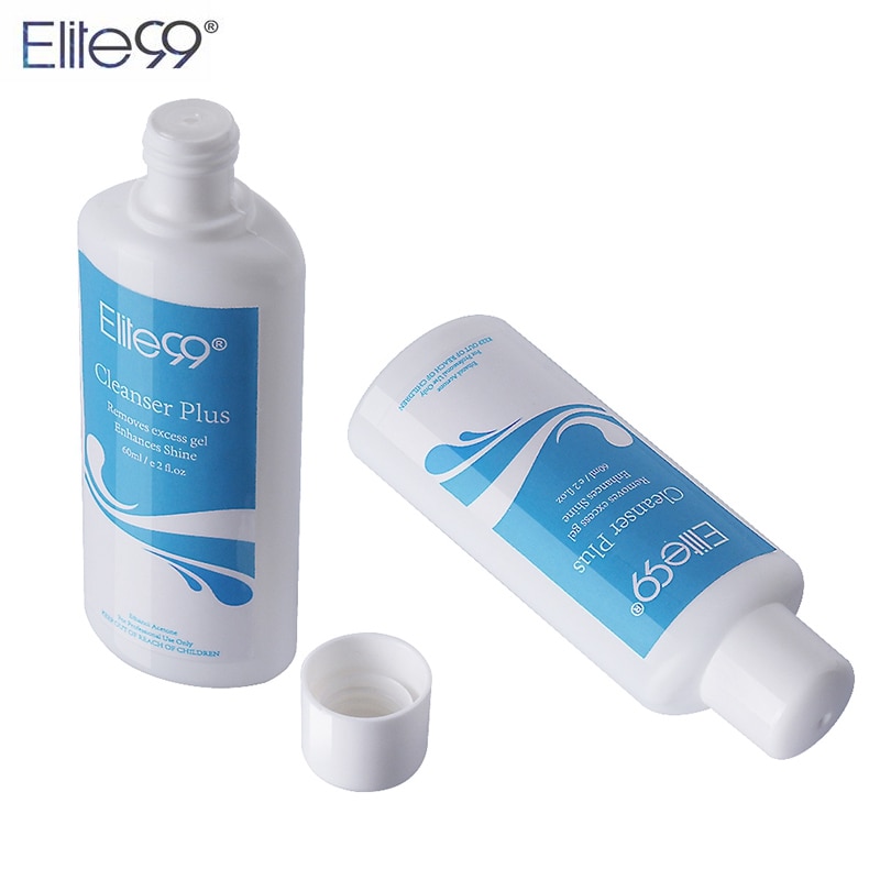 Elite99 60Ml Cleanser Plus Verwijdert Overtollige Gel Verbeteren Glans Sticky Remover Nagellak Kleverige Vloeibare Reinigende Gel Remover