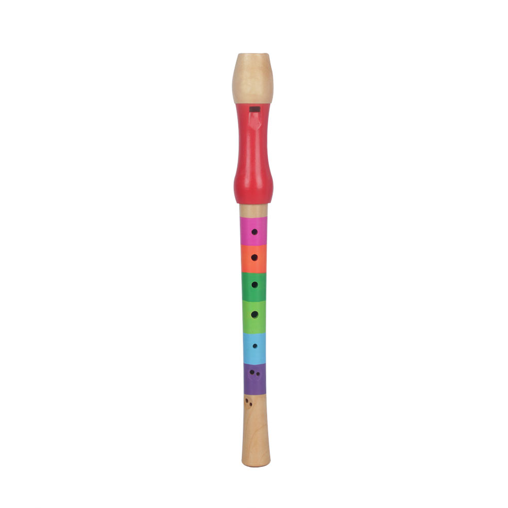 1pc Clarinet Wooden Clarinet Reusable Clarinet Musical Instrument (Rainbow Color)