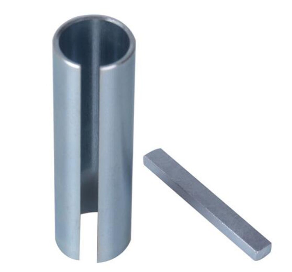 3/4" to 7/8" Shaft Adapter Pulley Bore Reducer Sleeve Bushing & Keystock Reducer Bushing Bushing and Key Shaft