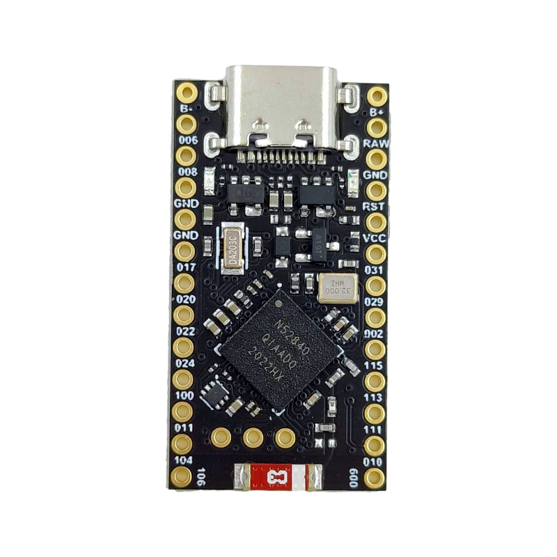 Placa de desarrollo NRF52840 Supermini Compatible con Nice! Gestión de carga Bluetooth Nano V2.0