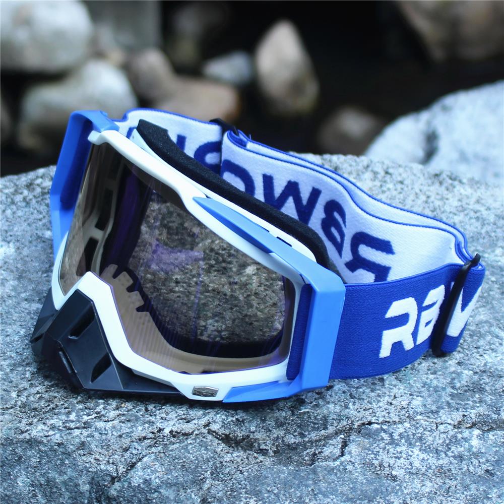 Gafas de sol para motocicleta para hombre, protección de seguridad para Motocross MX, casco de visión nocturna, gafas de conducción vintage, gafas retro para moto: Morado