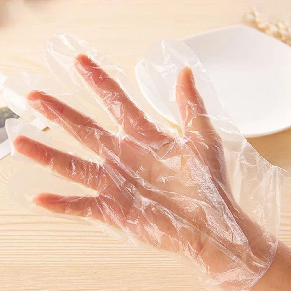 100 stuks wegwerphandschoenen multifunctionele handschoenen voor keuken koken huishoudelijke schoonmaak latex voedselbereiding veilige handschoenen