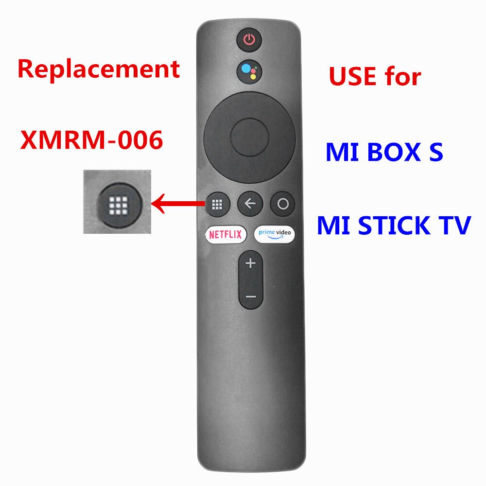 XMRM-00A XMRM-006 nowy oryginalny pilot głosowy dla Mi 4A 4S 4X 4K Ultra HD Android TV dla Xiaomi MI BOX S BOX 3 Box 4K mi stick tv