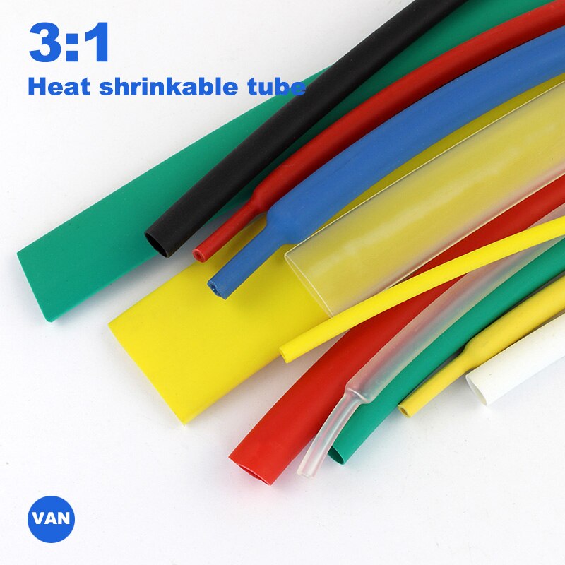 Buy Auto Supply 1/2" Adhesive Lined Heat Shrink Tubing – 6 Pcs, Red, 3:1 Ratio