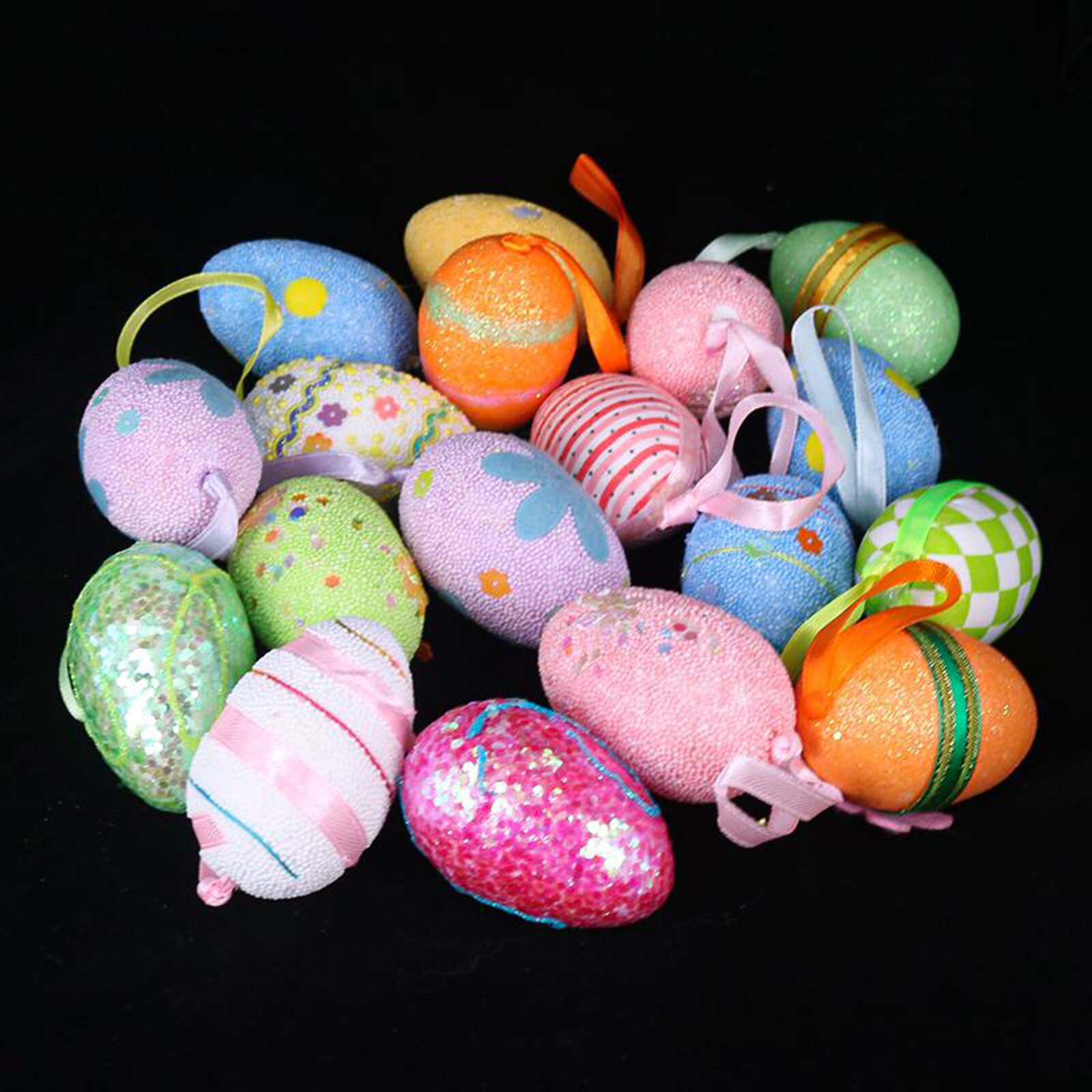 6Pcs Paaseieren Diy Eierschaal Kinderen Handgemaakt Speelgoed Pasen Decoraties