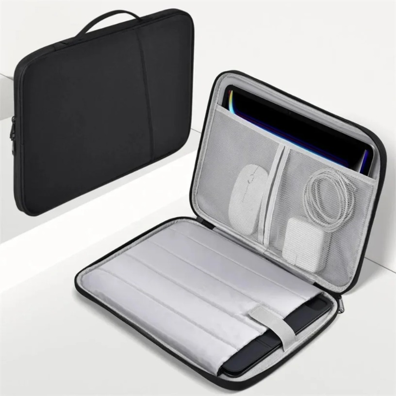 High-Capacity Waterproof Tablet Data Cable Bag Tablet Sleeve Bag For iPad Pro 12 9 11 13 inch Pouch iPad 10th 9th 8th 7th