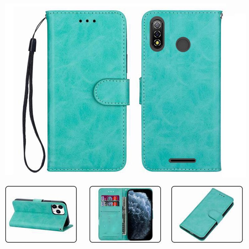 Voor Bq 6030G Practic BQ6030G Wallet Case Hight Flip Lederen Telefoon Shell Beschermhoes Funda