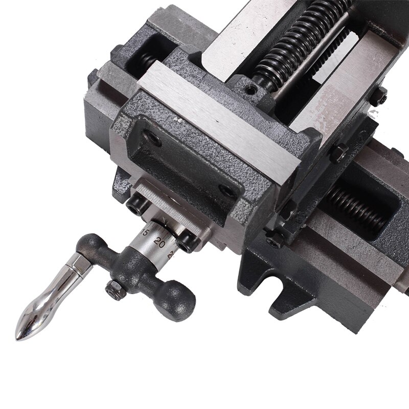 3-inch Precision Cross Vise Heavy Duty Vise Two-way Mobile Vise Work Bench Drilling and Milling Machine Special Cross Pliers