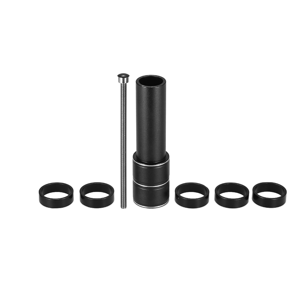 Aluminum Alloy Bike Stem Riser Bike Fork Stem Extender Extension Bicycle Cycling Bike Stem Head Up Raiser Handlebar Adaptor