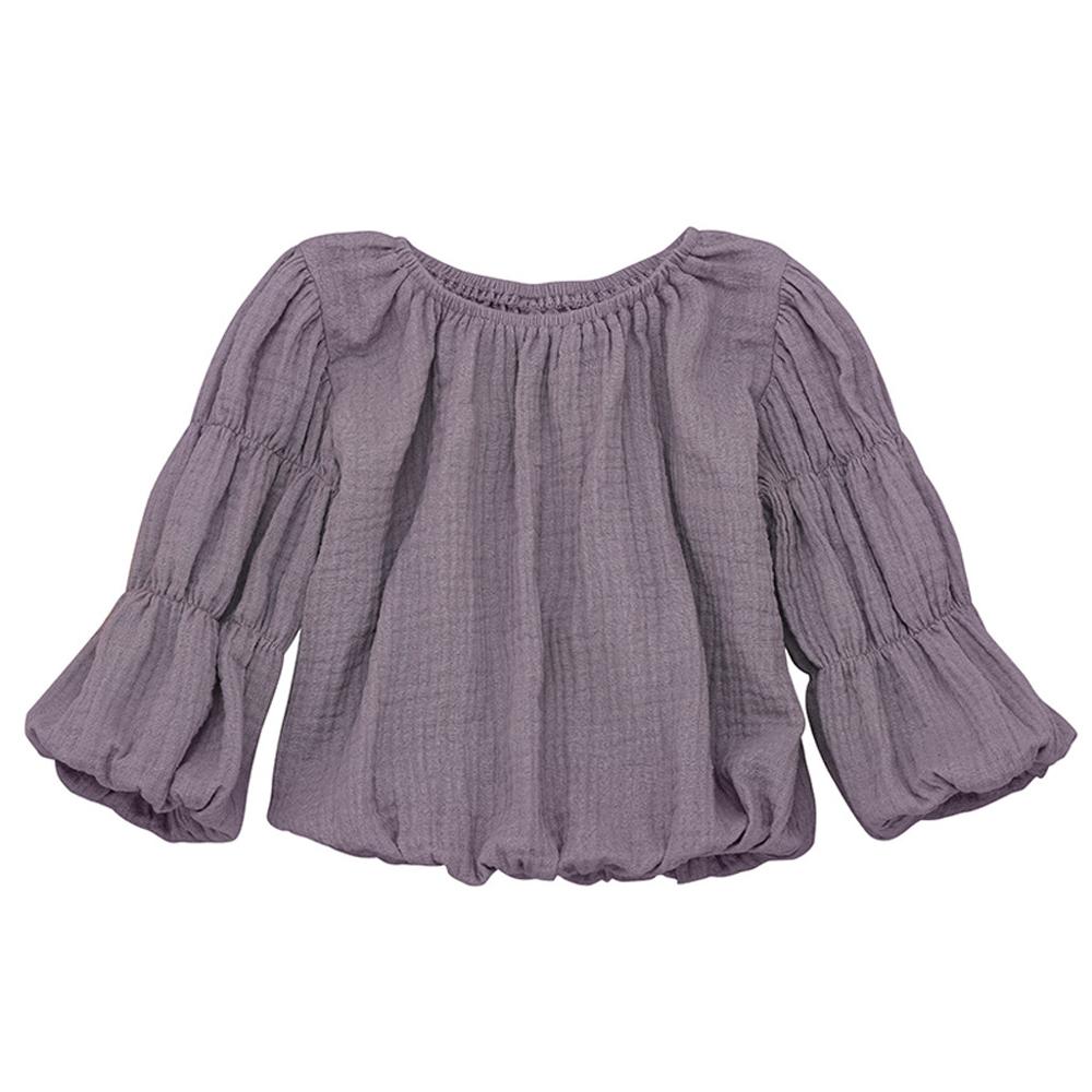 Kinderen Herfst Linnen Tops Peuter Kids Baby Jongen Meisje Solid Puff Lange Mouw Kleurrijke Mode T-shirt Tops Kleding Outfits