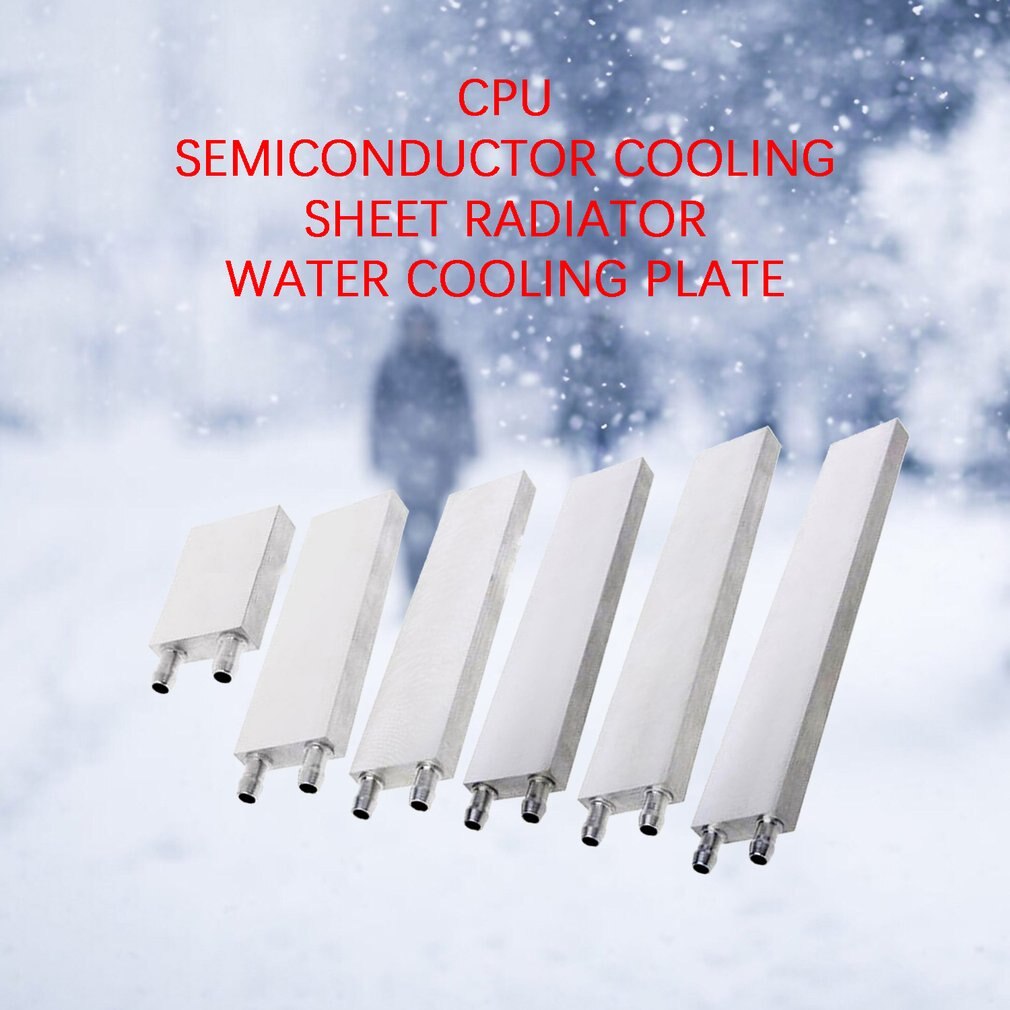 Cpu Semiconductor Cooling Plate Radiator Water Cooling Plate Internal Flow Channel Extrusion Training 0.5 Mm Cooling 1 Pcs