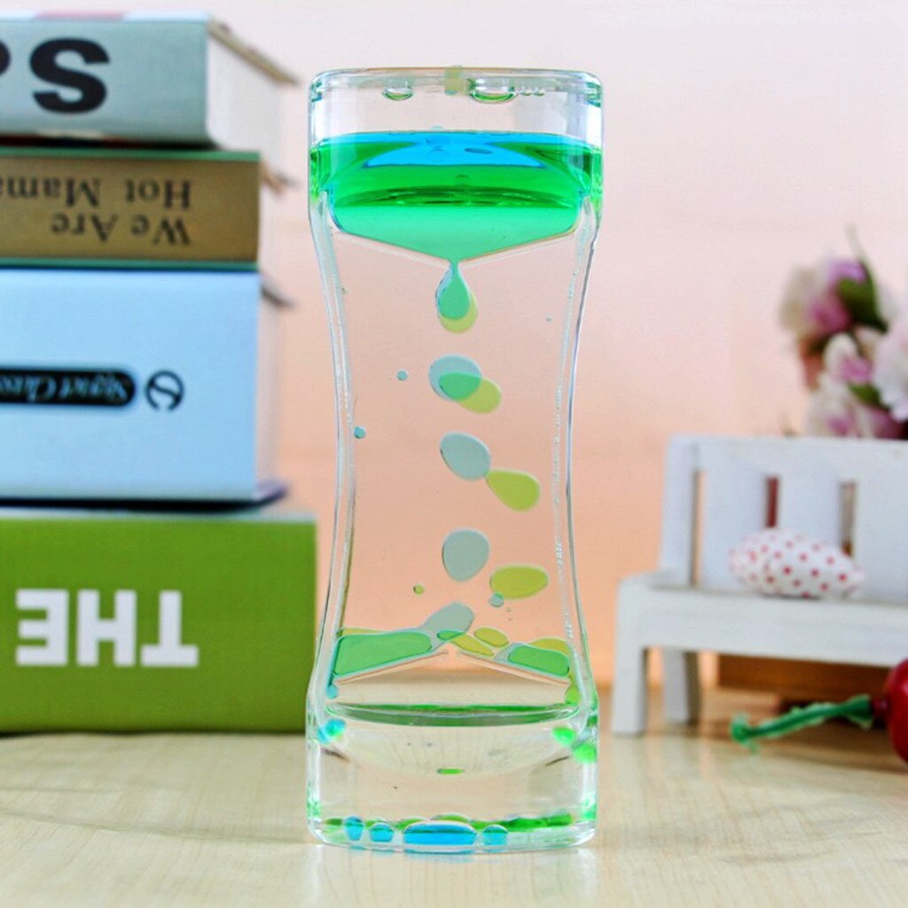 Hourglass Sensory Visual Stimulation Timer Decompression Toy Water