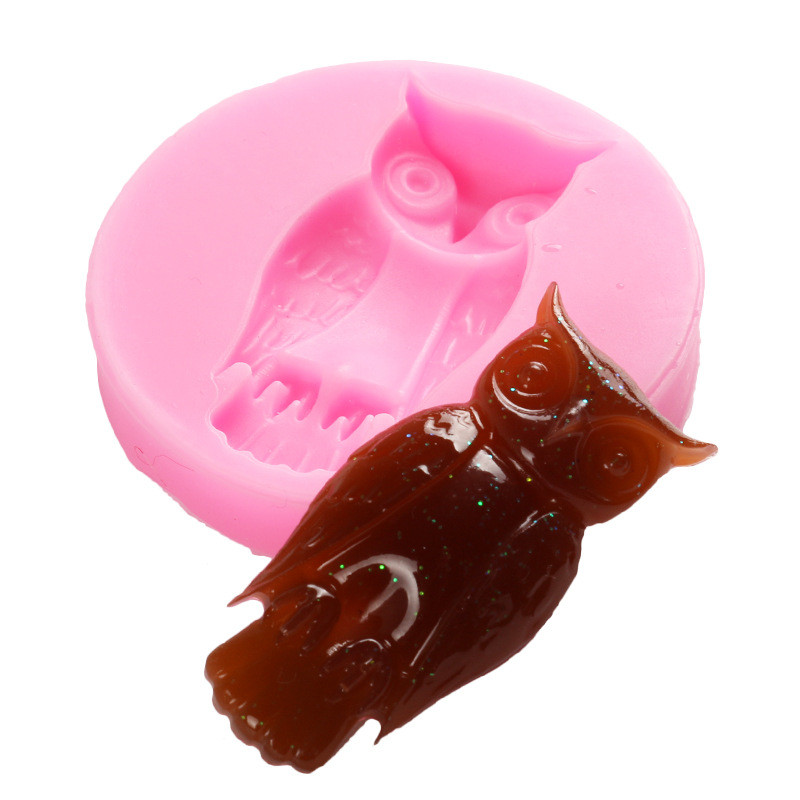 Zeep Mallen, 6.5x3.1cm Papegaai Vogel Cake Siliconen Mal Fondant Snoep Chocolade Klei Schimmel Keuken Bakken Sugarcraft Cake Decorating Gereedschap