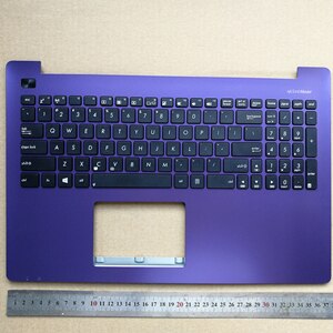 laptop keyboard with palmrest touchpad for Asus X553 X503 X503M X553M F553 D553 R515M: purple