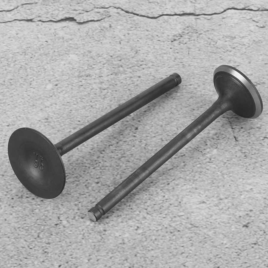 Engine Cylinder Head Inlet Valve Parts Pair Engine Head Intake Exhaust Valve Parts Fits for SHINERAY ZHONGSHEN ZSCB 250cc