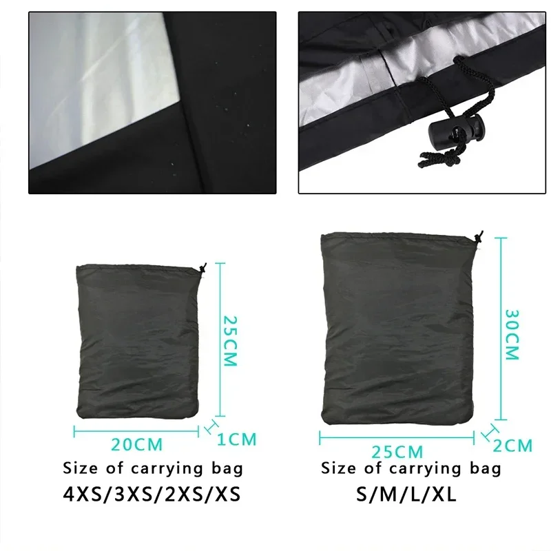 Bbq Cover Anti-Stof Waterdichte Heavy Duty Grill Cover Regen Beschermende Ronde Rechthoek Outdoor Barbecue Cover Accessoires