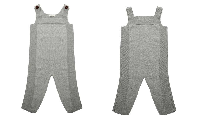 Lente Baby Jean Overalls Jongens Meisjes Katoen Harem Gebreide Broek Baby Kids Peuters PP Broek Baby Harembroek: Grijs / 24M