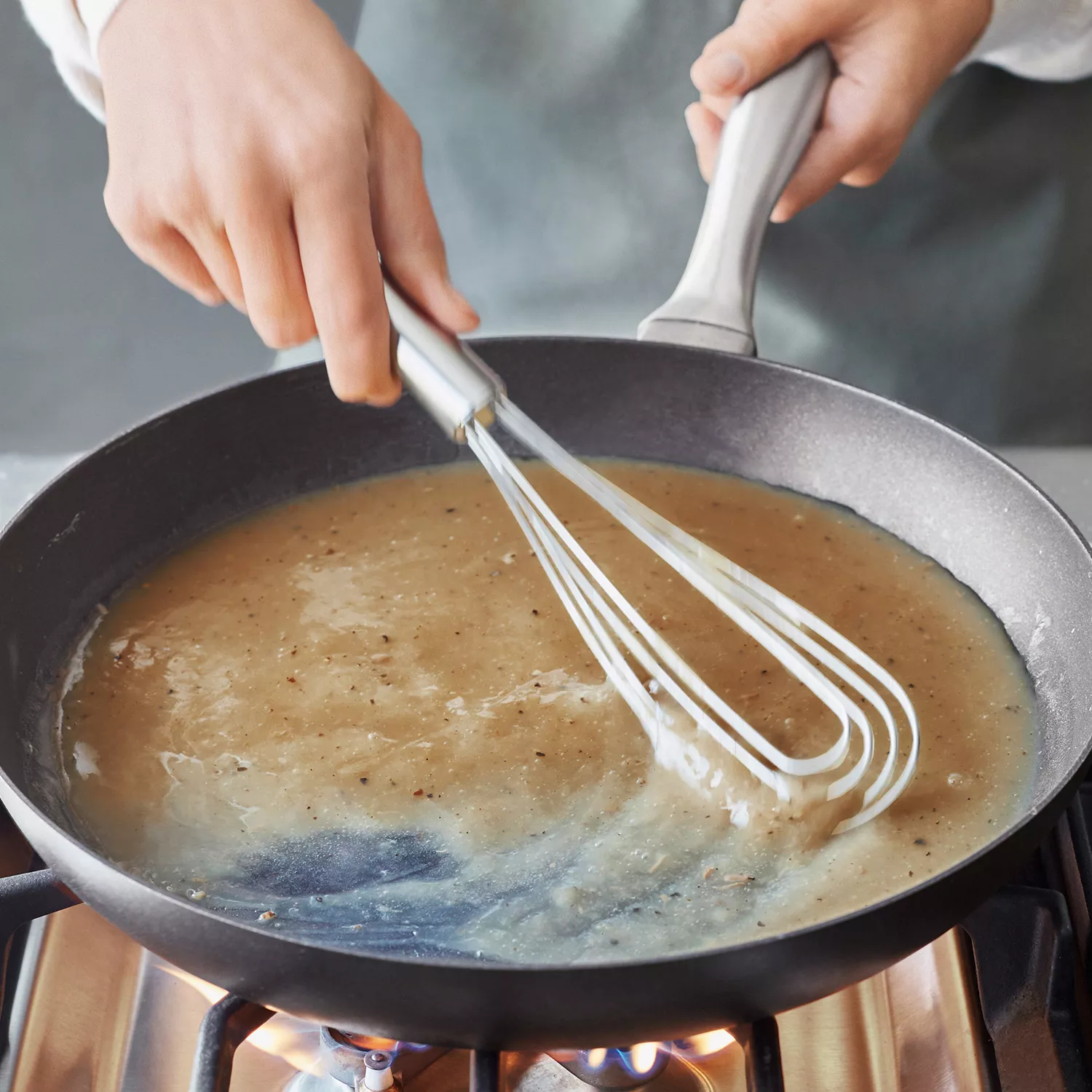 VIMACO® Flat Whisk Stainless Steel 8"10"12" Egg Utensils for Kitchen Baking Prepworks