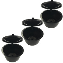 3 Stks/pak Gebruik 150 Keer Dolce Gusto Koffie Capsule Plastic Capsule Hervulbare Herbruikbare Compatibel Met Nescafe Dolce Gusto Refill