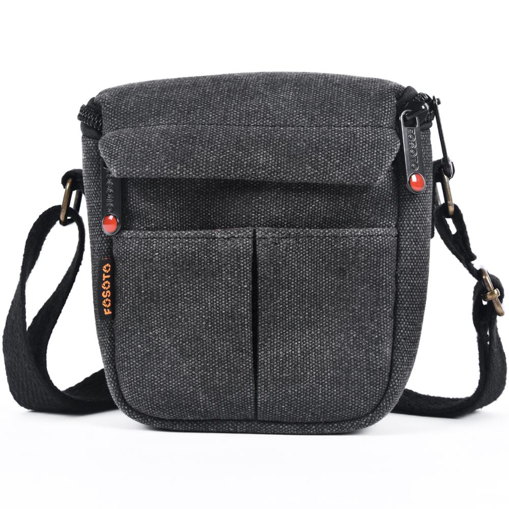 Fusitu – sac à bandoulière pour appareil photo, pour Canon EOS M100 M50 M10 M6 M3 M2 SX540 SX530 SX520 SX510