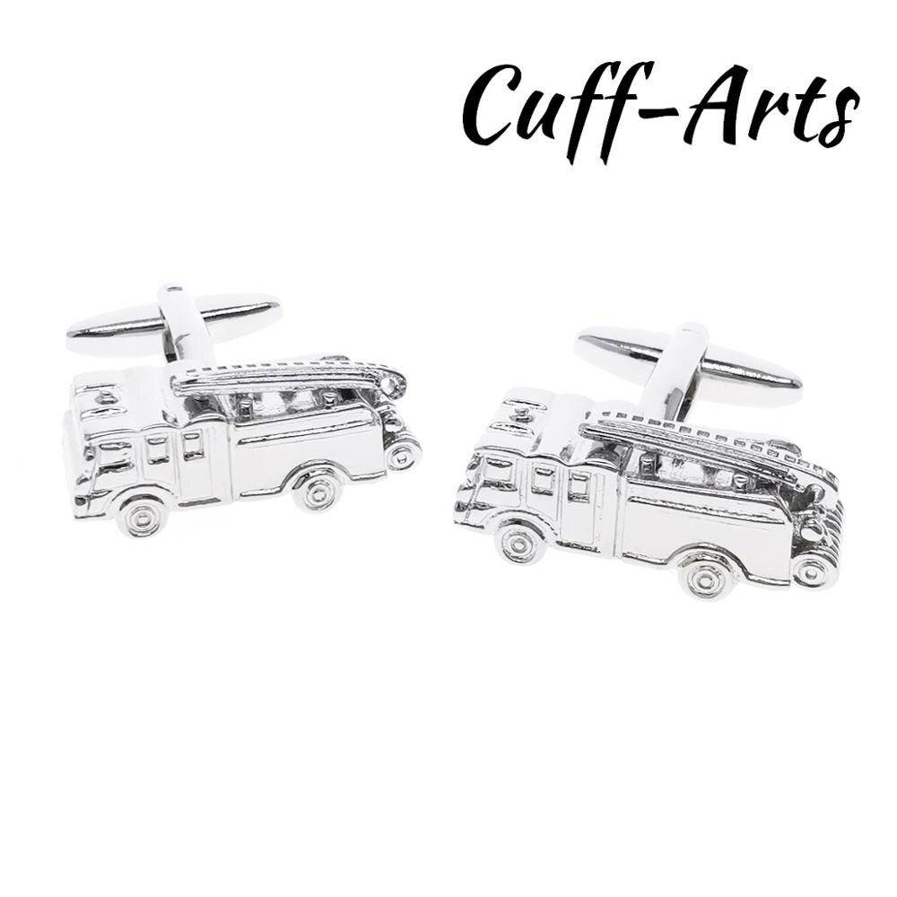 Fire Engine Firefighter Firemans Fire Fighter Cufflinks for Men Gemelos Les Boutons De Manchette by Cuffarts C10623