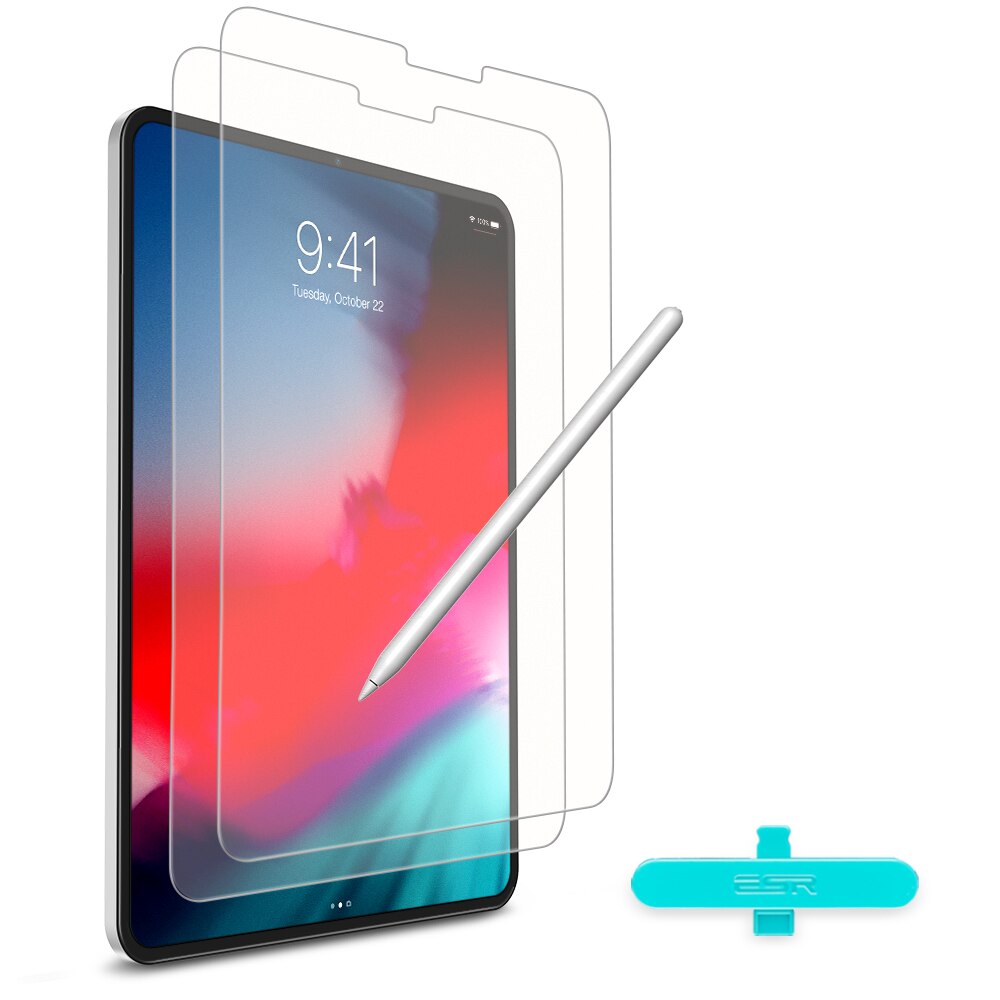 ESR Paper-Feel Screen Protector for iPad Pro 11 PET Film for Apple Pencil for iPad Pro 11 & Screen Protector: 2 PCS