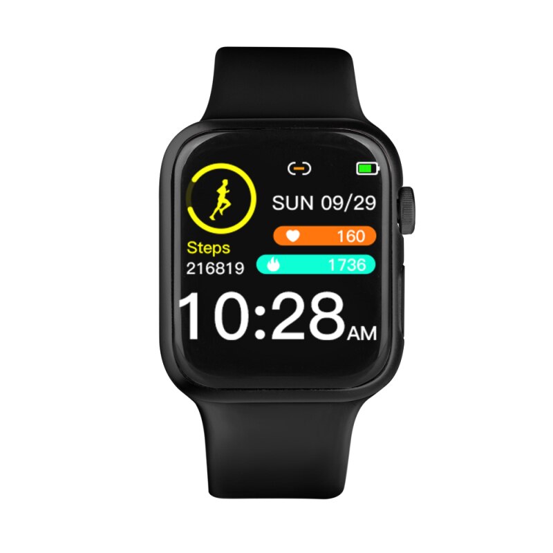 38mm IP68 Waterproof Swimming Bracelet Touch Heart Rate Blood Pressure Smart Watch For Android IOS P20 Smart Watch: Green