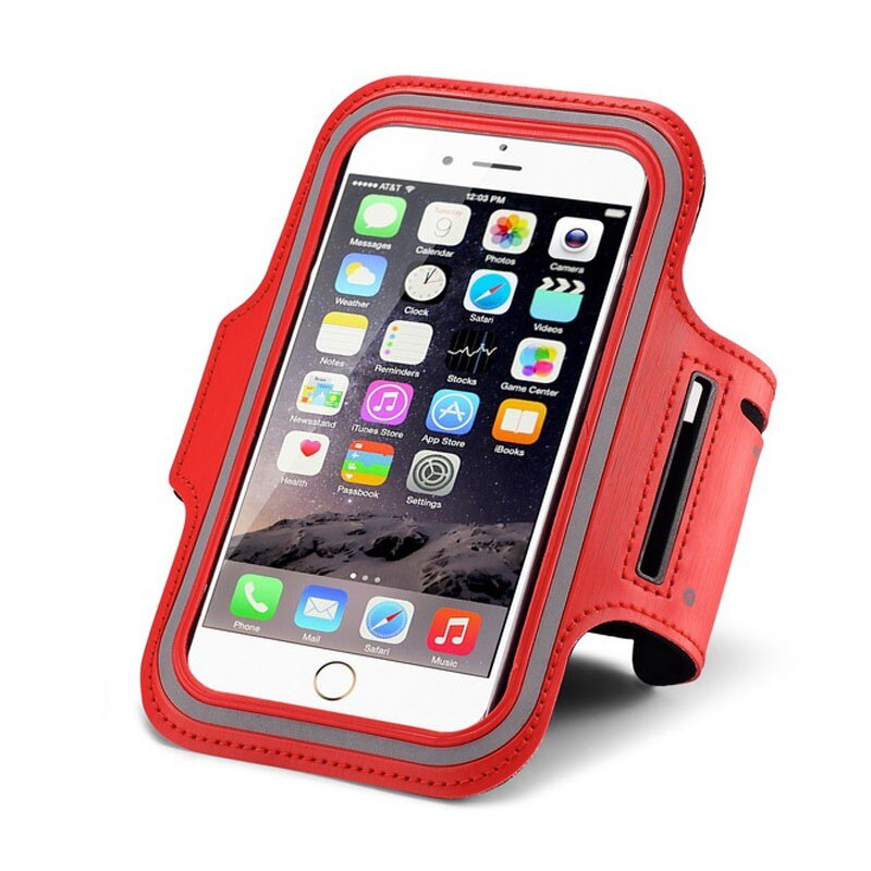 Waterdicht Gym Sport Running Armband Armband Telefoon Pouch Case Cover Houder voor IPhone 4 4 S 5 5 S 5C SE 6 6 s Plus iPod Touch 5
