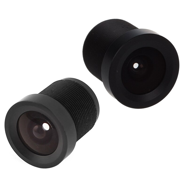 1 st. 1/3 cctv 2.8mm lenzen zwart & 1 st.  m12 schroefdraadbevestiging 3.6mm brandpuntsafstand  f2.0 ir lenzen voor cctv ccd-camera
