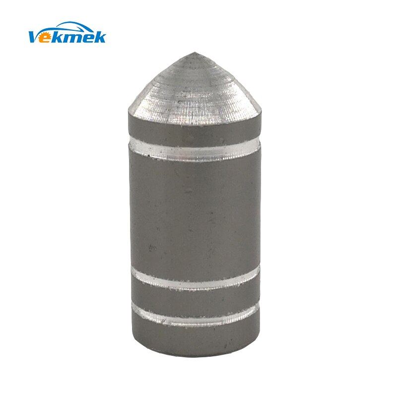 4 stuks aluminium kogelventieldoppen voor auto's, fietsen, motorfietsen, legering ventieldoppen, auto-styling onderdelen en accessoires: Titaniumgrijs