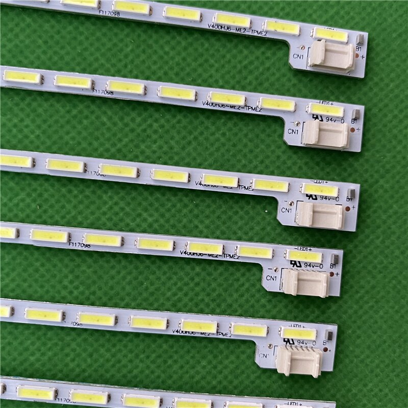 TV LED Array Bars For DEXP 40A7100 F40B7100T LED Backlight Strips V400HJ6-ME2-TREM1 6202B0005V000 Matrix LED Lamps Lens Band