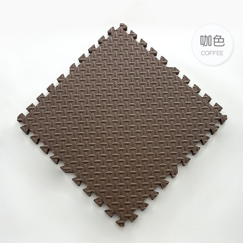 10 stuks eva-schuim baby speelmat gestikt kruipkleed kind ontwikkelingsmat gemonteerd massief tapijt puzzelmat baby gym speelgoed: Qc0084-7