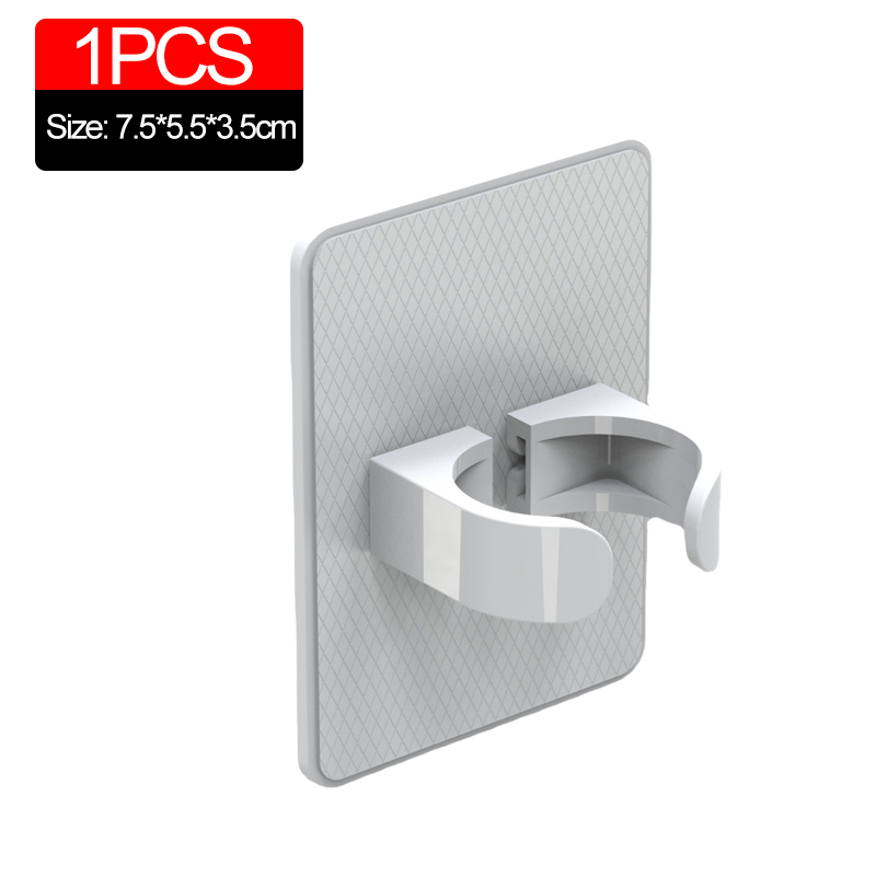 Soporte para peine montado en la pared, organizador de pared para baño, soporte de almacenamiento para cepillos de pelo para el hogar, estante para secador de pelo, 5/1 Uds.: Verde militar