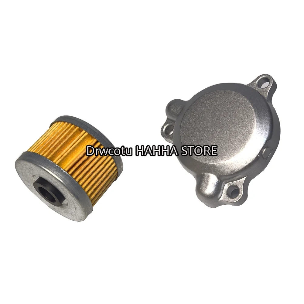 For Loncin Voge 300R / Rr LX300-6A / 6F LX300GS-B 300AC 300GY RALLY 300DS CR6 Motorcycle Oil Filter Gasket Filter Element Cover