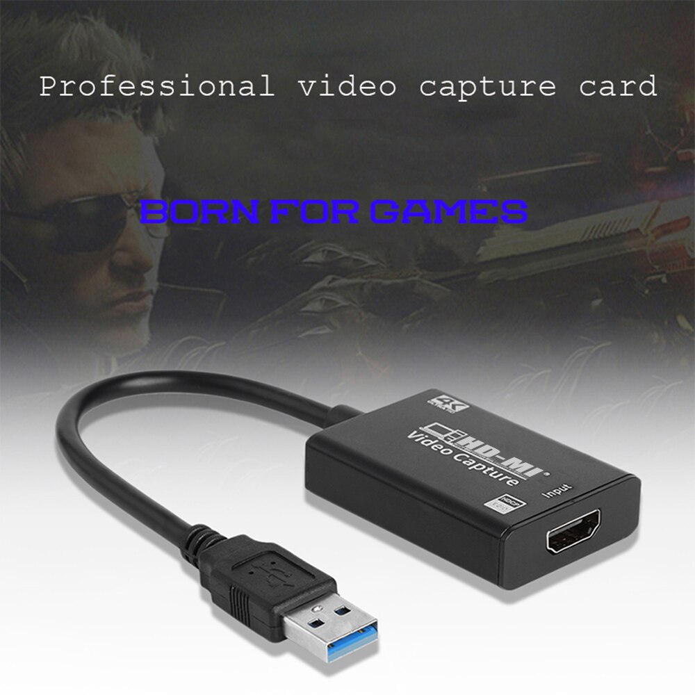 Usb 3.0 Hdmi Capture Card 4K Hdmi Acquisitie Kaart Mini Video Grabber Record Box Voor Opname