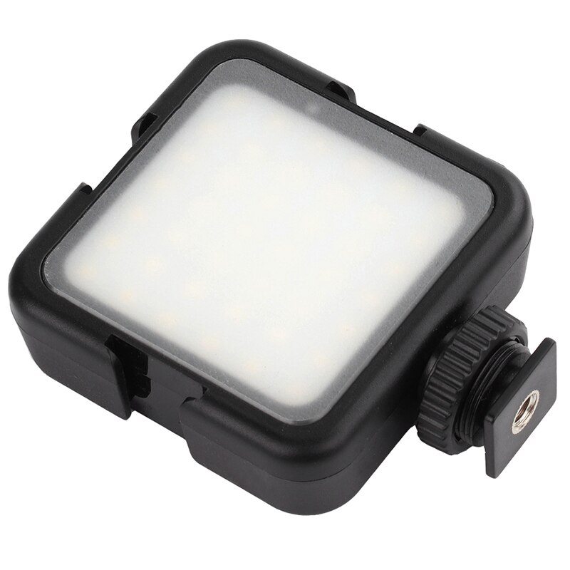 Genopladeligt 42 led video lys 6000k 5.5w kamera fotografering fyld lys lampe fotostudie fælles tilbehør til bryllup