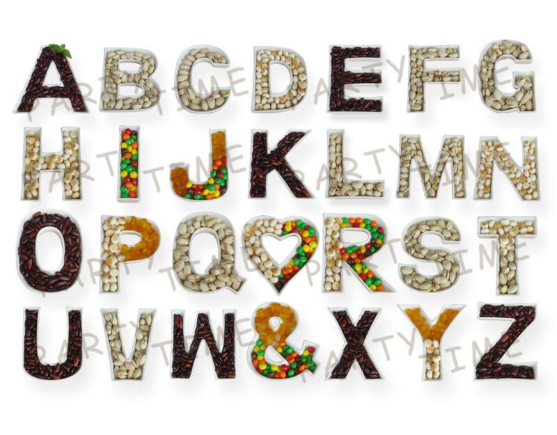 Ceramic Letter Plate, Z Shape Dish Alphabetic Shape Dish Dessert Dish