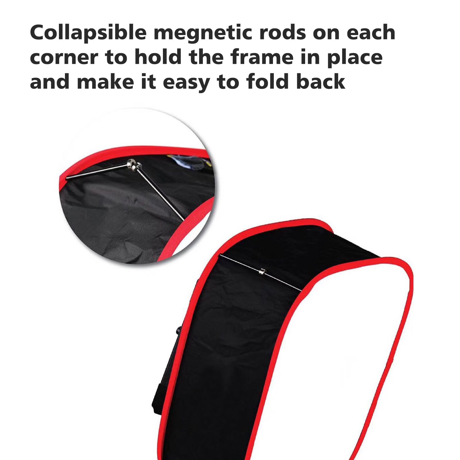 Portable Folding Lightbox Collapsible Square Softbox Diffuser Softboxes with Straps for LED Light Panel Photography Softbox