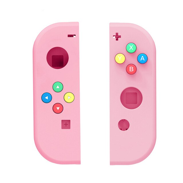 For Nintendo Switch NS Joy Con Replacement Housing Shell Cover Nintend Switch NX JoyCons Controller Joystick Housing Shell Case: Left Pink