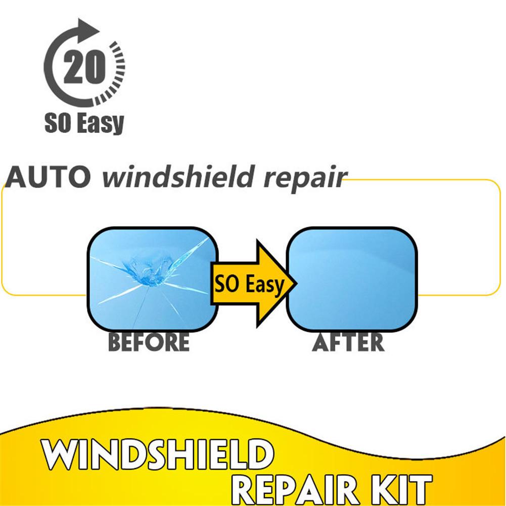 DIY Car Window Repair Tools Windshield Glass Scratch Repair Kits Windscreen Crack Restore Window Screen Polishing Car-Styling