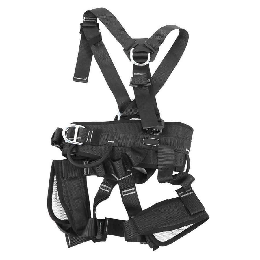 Safety Harness Outdoor Mountaineering Climbing Full-body Safety Belt Aerial Work Harness Rescue Anti Fall Protective Gear