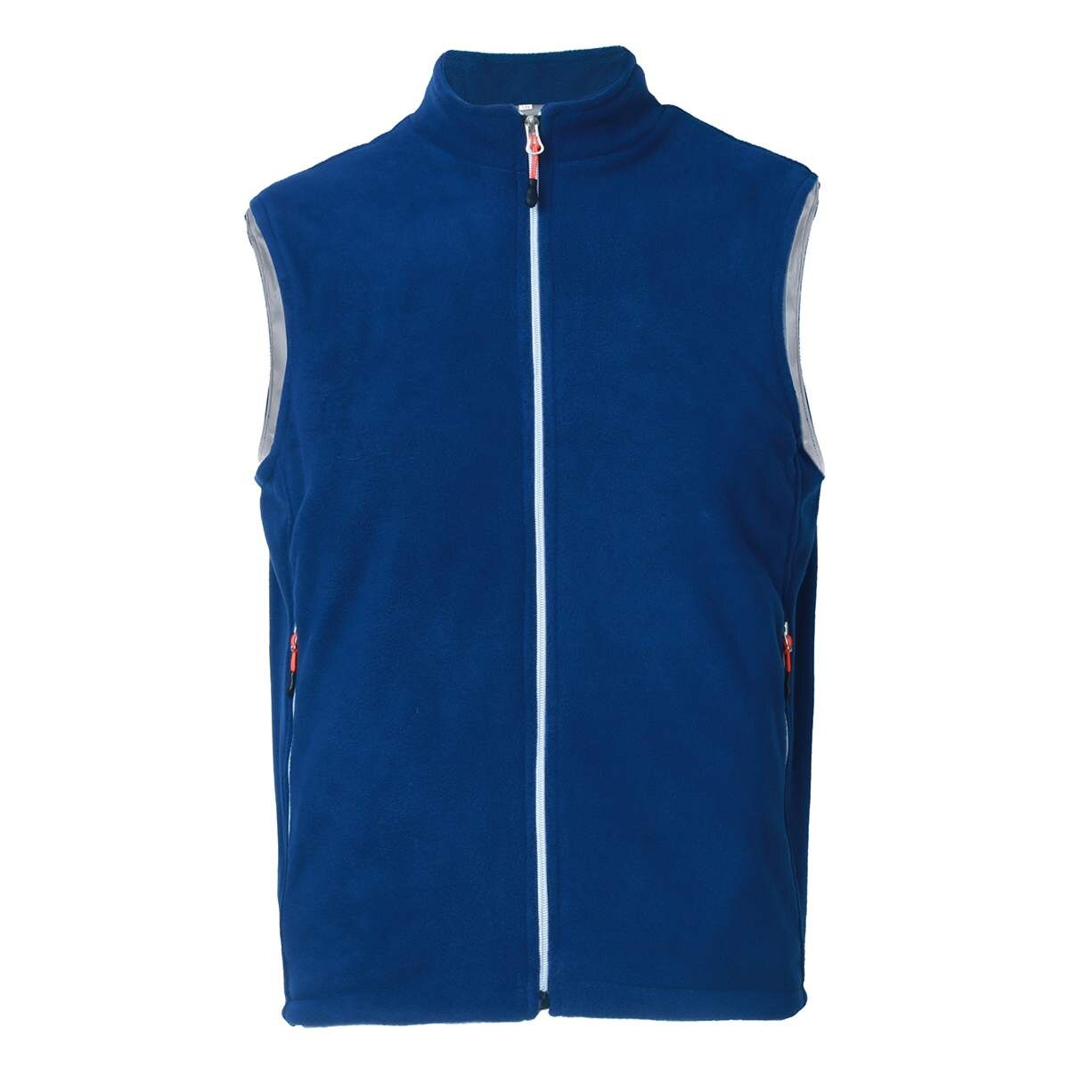 Outdoor Men Electric Heated Vest Clothes USB Heating Vest Winter Thermal Clothing Camping Hiking Unisex Warming Heated Vest: stand blue / XL